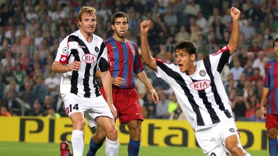 Quando l’Udinese scrisse a Barcellona una pagina indimenticabile