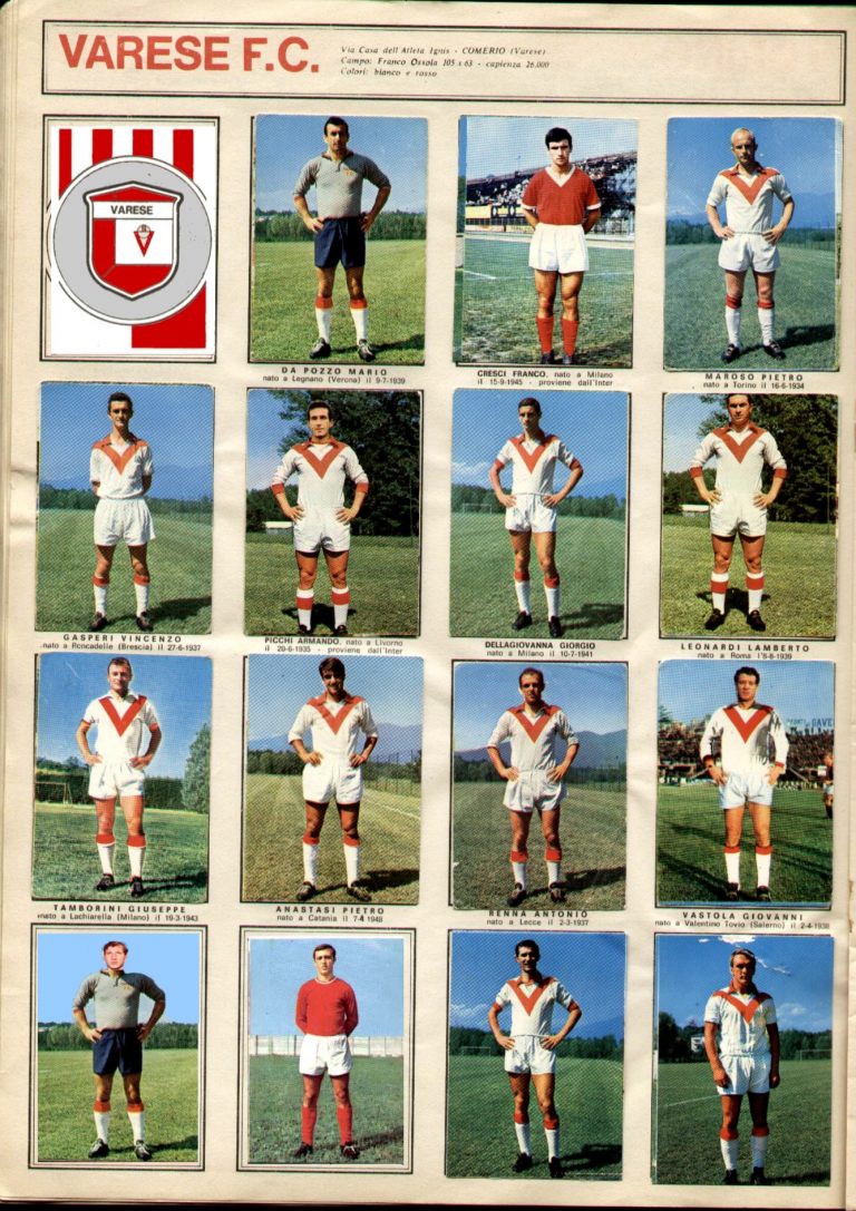 Il miglior Varese di sempre, quello che umiliò la Juve Il Nobile Calcio