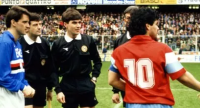 L’ultima partita di Maradona in Serie A