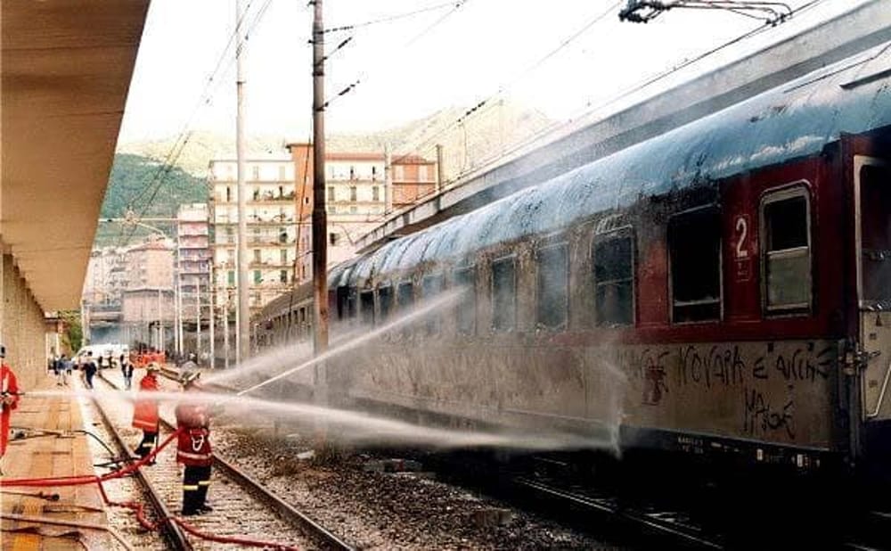 La tragedia del treno Piacenza-Salerno
