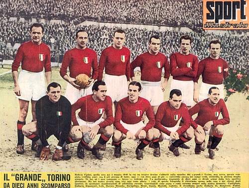 Il Toro prima squadra totale della storia del calcio