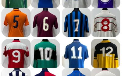 Anni da bere attraverso le nostre maglie vintage