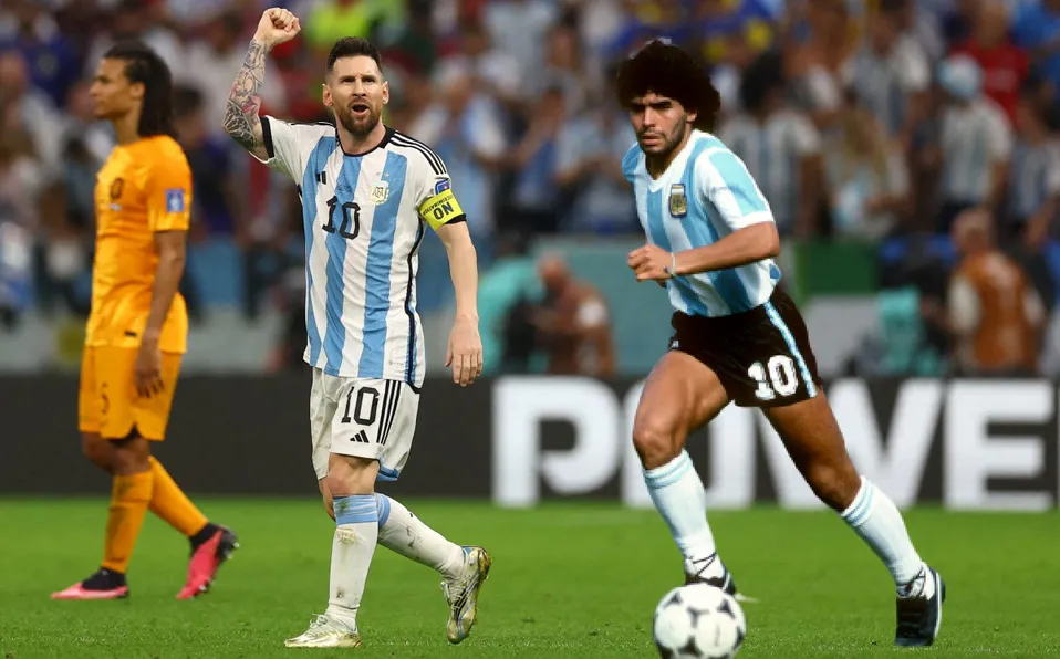 Messi non aiuta a superare il confronto con Maradona