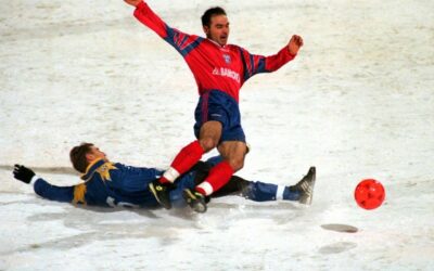La notte gelata della Juventus a Bucarest: quando la neve fermò tutto tranne il calcio