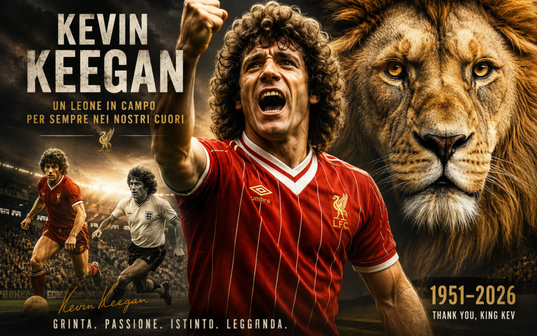 Kevin Keegan, il leone dai capelli al vento
