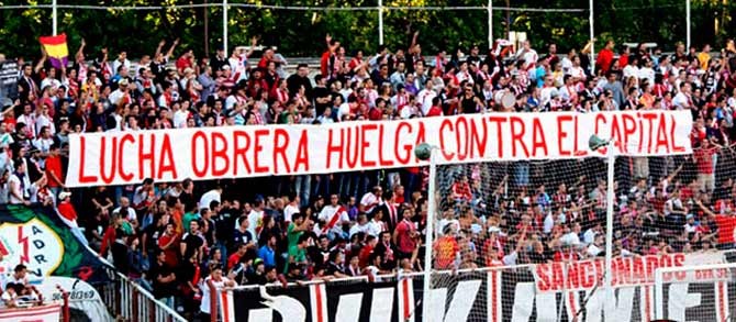 Rayo Vallecano, il calcio dalla parte del popolo